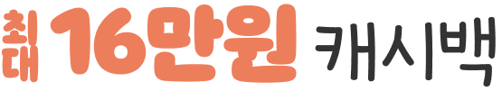 최대 16만원 캐시백