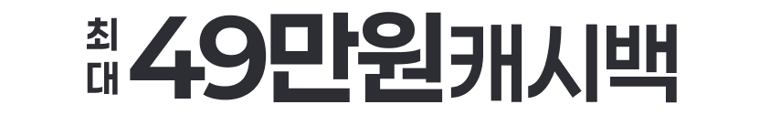 최대 49만원 캐시백