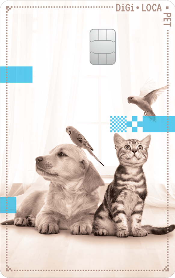 디지로카 Pet 카드 이미지